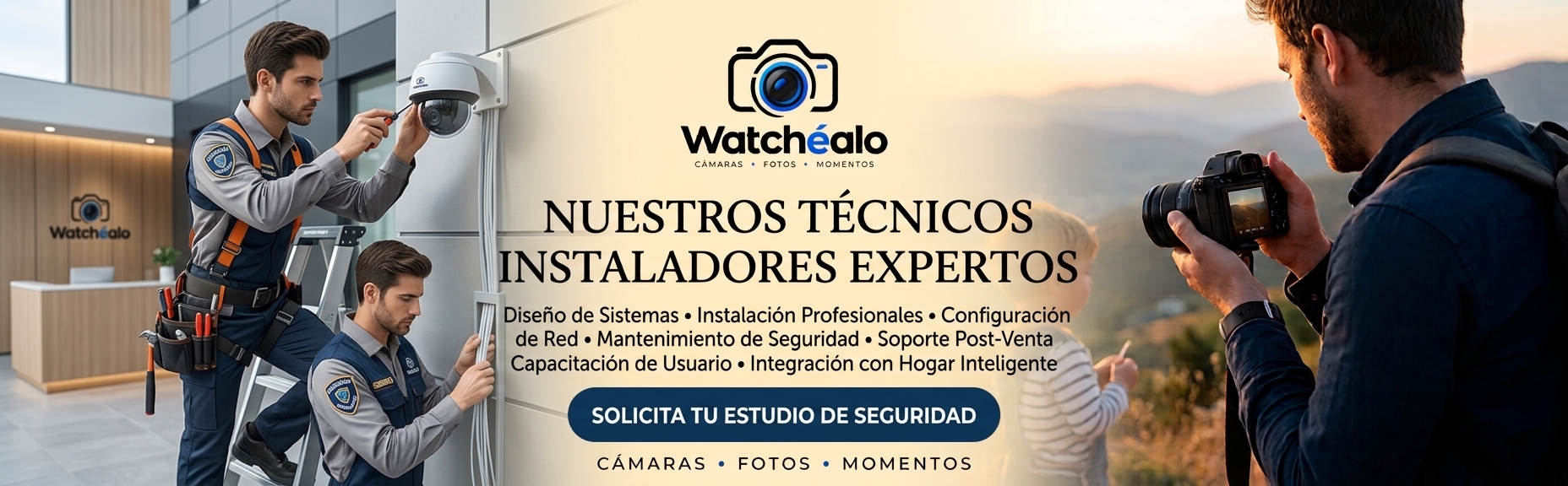 Técnicos instaladores expertos: solicita tu estudio de seguridad