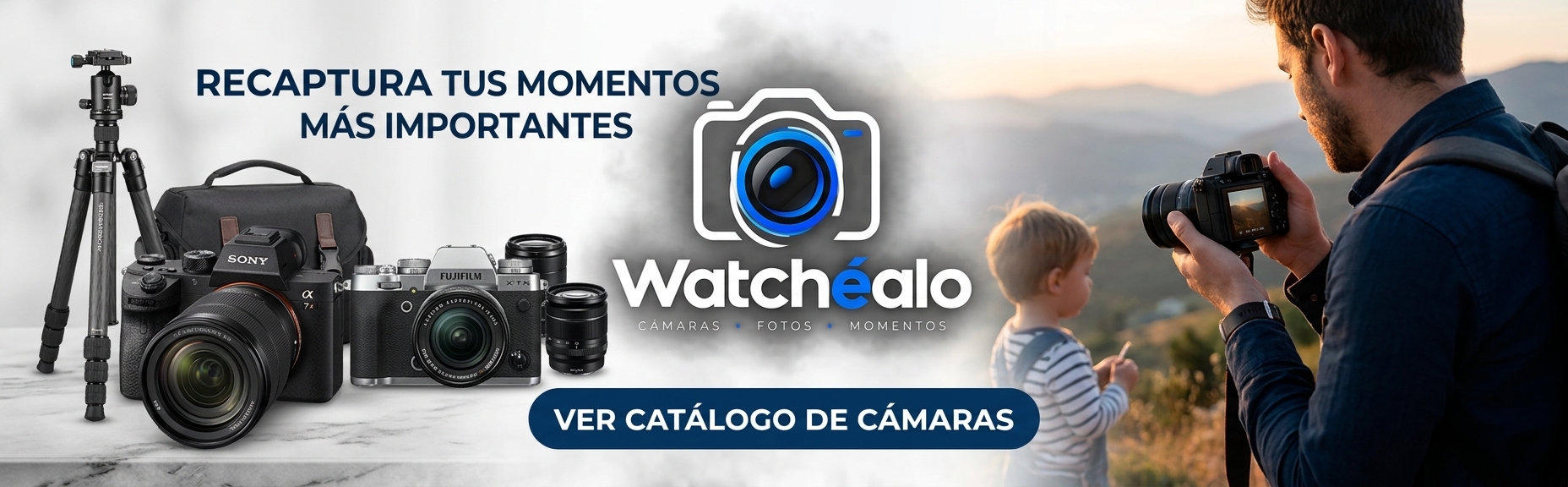 Recaptura tus momentos más importantes: ver catálogo de cámaras